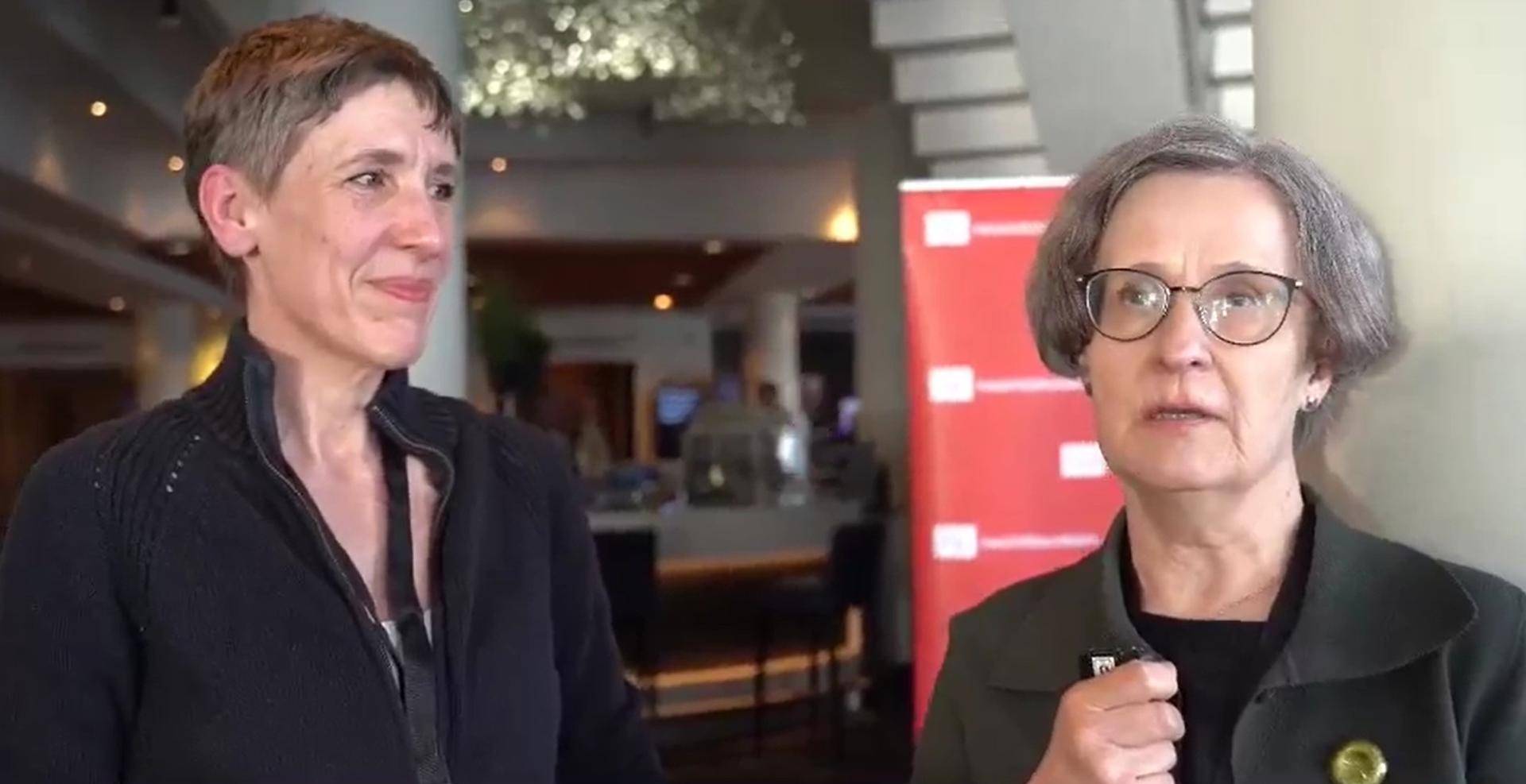 Elise Conradi og Hilde Høgås